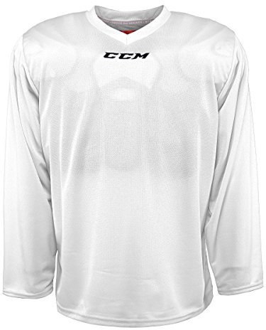 CCM 5000-serien hockey träningströja - Junior, Vitt, S/M