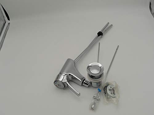 Rubinetterie La Torre Monocomando bidet con scarico da 1 Finitura Cromo Pz 1