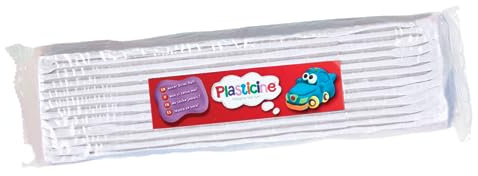 Plastilina monocolore, 400 g, composto da modellismo per animatori professionisti e modellisti, non si asciuga mai, sculture, modelli e animazioni stop-motion