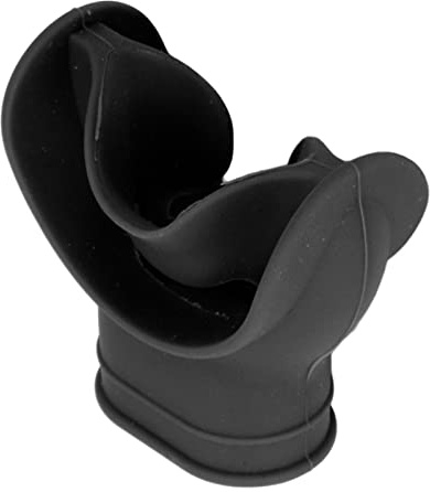Haofy Schnorchel-Mundstück, Universelles Tauch-Atemregler-Mundstück, Weiches und Elastisches Silikon in Lebensmittelqualität mit Krawatte für Freitauchen