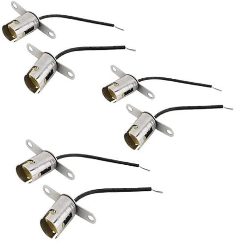 Bstenke Lot de 6 douilles d'ampoule LED BA15s 1156 pour phare arrière de voiture et camion