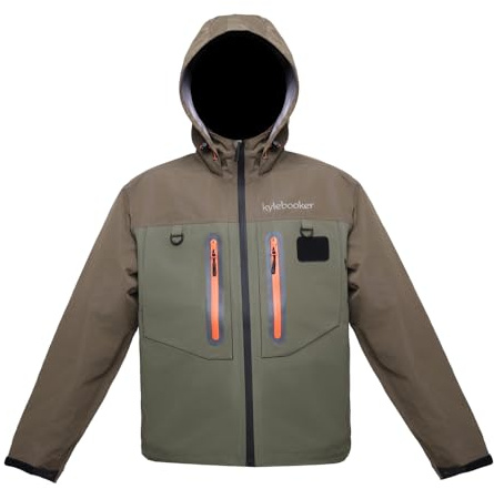 Kylebooker Fliegenfischen Waten Jacke Outdoor-Aktivitäten wasserdicht Wader Jacken für Männer und Frauen