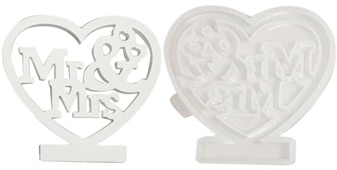 Stampo in silicone a forma di cuore, Stampo in cemento, Stampo in resina per San , Stampo decorativo a forma di cuore, Stampo per fusione in gesso, Stampo a forma di cuore per artigianato,