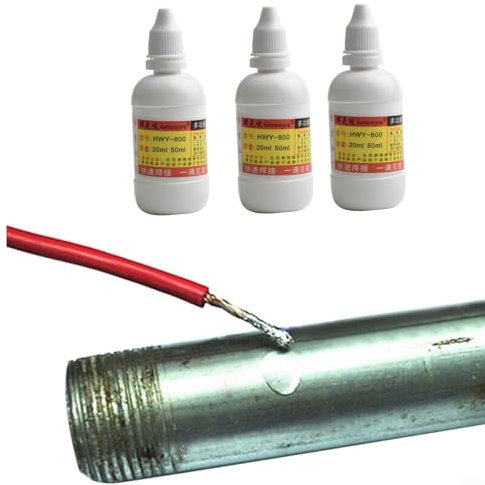 Flusso Di Saldatura Liquido 3 Pezzi Flusso Di Saldatura Liquido 50ml Flusso Di Saldatura for Saldatura Elettrica Flusso Di Acciaio Inossidabile Pasta Saldante Strumento Di Saldatura Liquido Saldatura