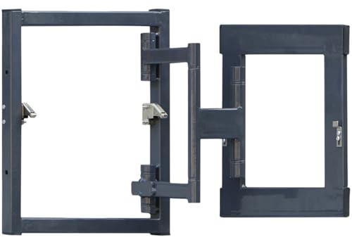 Keramikfliesen-Zugangsplatte – bündige Trockenbau-Inspektionsluke für Außendecke und Wand – vertikale Türen mit Zubehör für Fußbodenheizung (60 x 30 x 3,5 cm)
