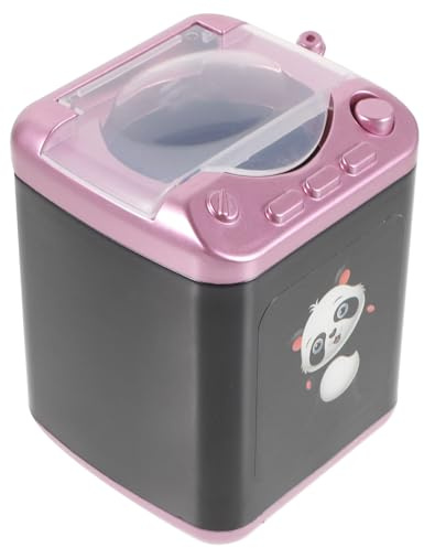 NUOBESTY Nettoyeur de Pinceaux de Maquillage Électrique Mini Machine à Laver Brosses Nettoyage Profond pour Éponges et Pinceaux Outil Portable sans Batterie Adapté aux Cosmétiques