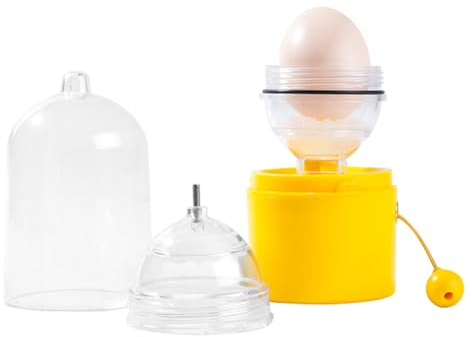 Mezclador De Yema De Huevo: Diseño Libre De Rotura De Cáscara, Codificador Manual De Tracción De Cuerda, Fabricante De Huevos Dorados Accionado A Mano, Herramienta Giratoria Centrífuga Portátil Para H