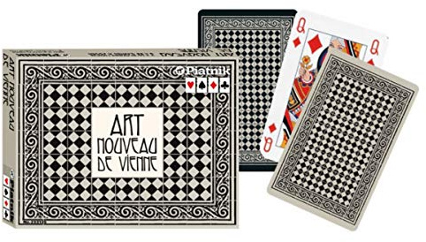 Piatnik Art Nouveau de Vienne: 2X55 Cartes