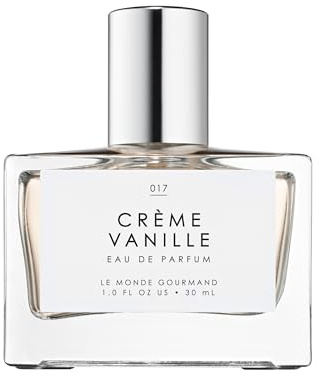 Le Monde Gourmand Crème Vanille Eau de Parfum Spray Perfume for Women, Scent Notes of Creamy Apricot, Vanilla Orchid, Brown Sugar & Amber, 1 fl oz (30 ml)