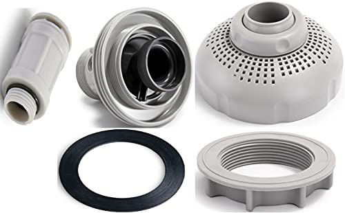 Intex 12354 oberirdische Schwimmbad-Einlassluftdüsenset für 1050-1900GPH Pumpe