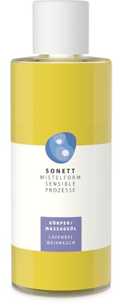 SONETT MISTELFORM SENSIBLE PROZESSE Körper- und Massageöl, Lavendel-Weihrauch, 485 ml