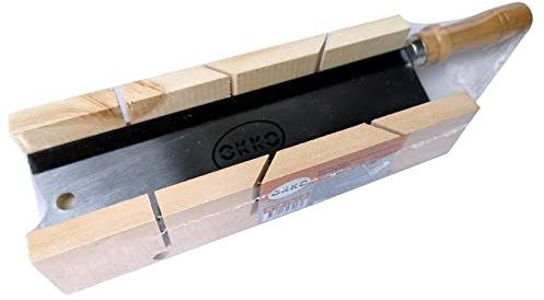 Sägeset Feinsäge Schneidlade 250 x 56 mm Holz Gehrungslade Winkelschneider