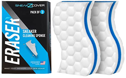 Sneaker Cleaner Set – Basic Schuhputzset inkl. hochwertiger Schuhreiniger, Schuhbürste, Mikrofasertuch für Schuhe und Sneaker
