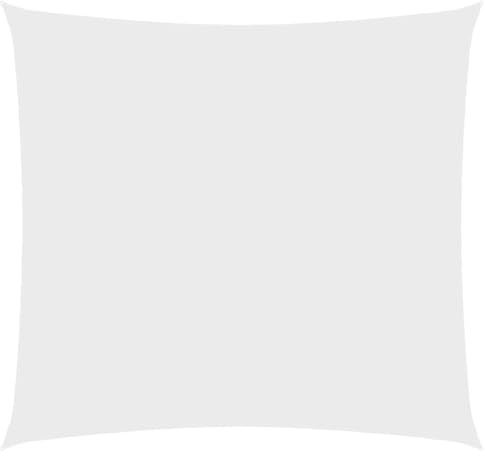 HIGSOSE Voile d'ombrage Carré Blanc 6x6 m Tissu Oxford Parasol de Jardin Exterieur Protégera Contre Lumière Directe du Soleil Pluie Toile Ombrage Terrasse Balcon Résistance à l'eau