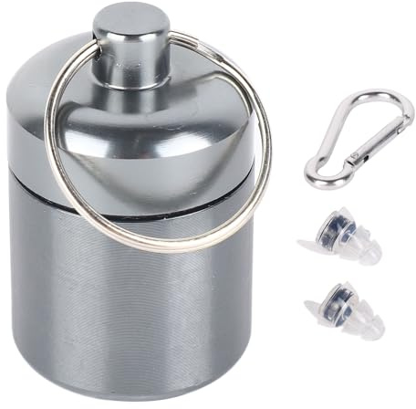 Cyrank Bouchons d'oreille De Concert, Bouchons d'oreilles en Silicone Liquide à 3 Couches Antibruit pour Musiciens Bouchons d'oreille en Silicone Confortables avec Filtre pour Batteur(Noir)