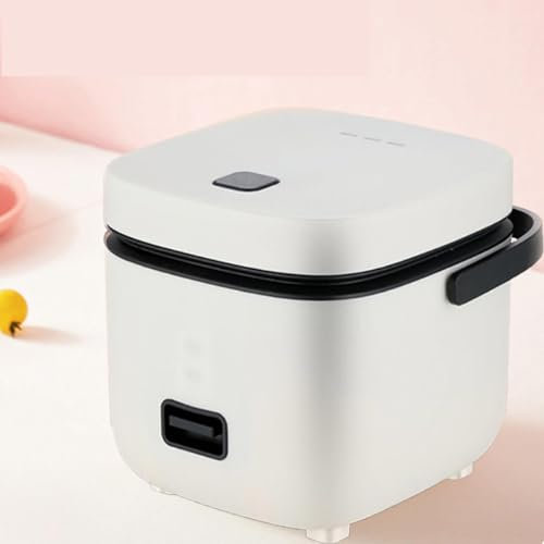 2,Cuiseurs À Riz Petits pour 2 Personnes, Mini Cuiseur À Riz pour Boulettes De Riz De 1,2 Litre, avec Fonction De Maintien Au Chaud