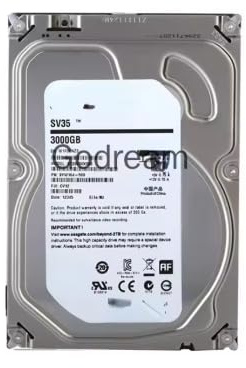 Pour SV35 3 To Surveillance et Sécurité Vidéo Enregistreur Mécanique Disque Dur SATA Série Bureau ST3000VX000