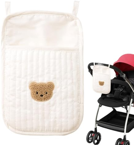 Organizador Cuna Bebé Accesorio almacenamiento cuna y moisés | Bolsa Almacenamiento Cabecera Para Bebés Accesorios Cuna, Organizador Pañales Clip, Baberos para la Baba, Pañal, Moisés
