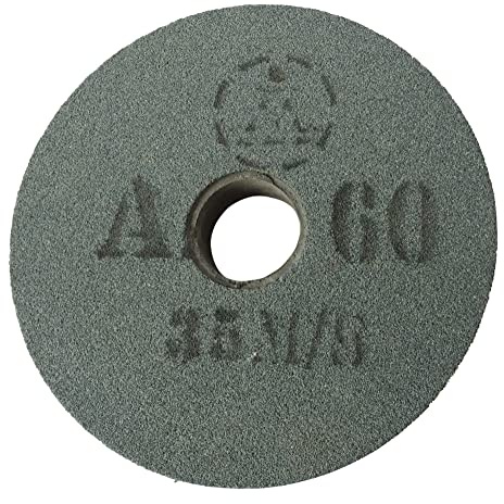 KS Tools 500.8466 - Mola 150 x 25 x 32 mm, grana A60, per 500.8458 e 500.8461, colore: Bianco