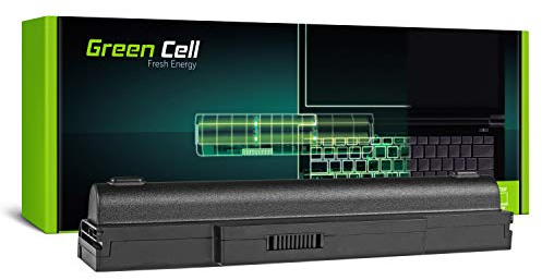 Green Cell A32-K72 Laptop Akku für ASUS K72 K72F K72J K72JR K73 K73S K73SV N71 N73 N73S N73SV X73 X73E X73S (9 Zellen, 6600 mAh, 10.8-11.1 V, Farbe: Schwarz)