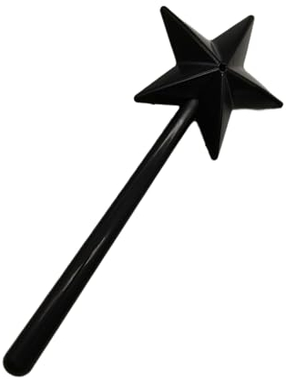 Varitas mágicas de salero y pimentero, varitas mágicas de salero y pimentero, herramientas de especias de palo mágico de estrellas recargables, accesorios de cocina navideños
