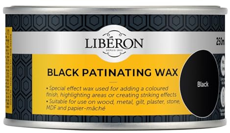 v 33 sa Liberon Patinating Wax Black 250ml