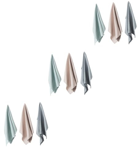 Alipis 9piezas Toalla De para Cocina Paquete De Absorbente y Multiusos para Limpieza De Utensilios y Superficies Mixtos