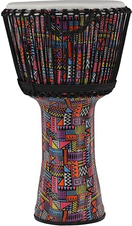 GEWA Liberty Djembé Rope Tuned - Durchmesser: 14 (35,5 cm) - Höhe: 27 (68 cm) - Anzahl Rope Runners: 35 - Muster: Abstract