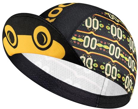 ROCKBROS Cappellino Ciclismo Estivo, Berretto Sottocasco Bici, Cappello Traspirante Assorbente, Berretto Parasole per Escursione Pesca Corsa, Uomo Donna