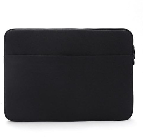 Laptop Bag Protective Padded Computer Sleeve Bag Case Cover, Compatible with 13.1 13.3 13.6 13.9 Apple MacBook Air Pro, Asus Dell Microsoft Notebook Chromebook Ultrabook (Black, 13/13.3)