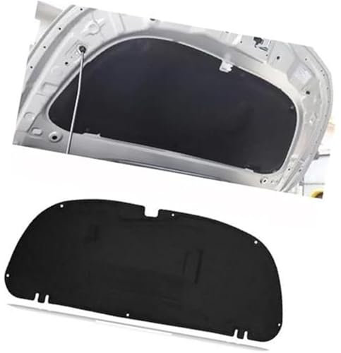 MKVAXR Isolation Thermique et phonique du Moteur Avant en Coton, for Toyota, for Corolla, 2019 2020 2021 2022 E210 Coussin d'isolation Thermique et phonique du Moteur(Black 1)