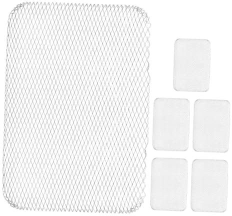Hemobllo 6feuilles Tapis De Barbecue Maille Lot de Tapis Réutilisable Et Lavable pour Grillades Intérieures Et Extérieures