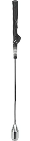 WIHFHGZ Bastone Allenamento Swing Golf in Acciaio Cromato con Impugnatura in Gomma, 66cm per Golfista Destro - Migliora Il Movimento del Braccio Oscillante, Uso Interno Ed Esterno