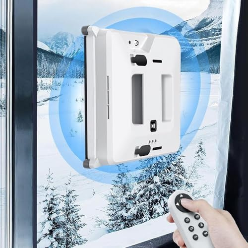 Electric Window Cleaning Robot, Cordless Window Vacuum Cleaner, With Power Failure Protection And Safety Rope 3000pa Suction Automatic Water Spray