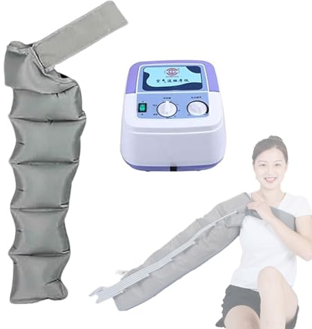 Massaggiatore elettrico per drenaggio linfatico per alleviare il dolore e migliorare la circolazione, rilassamento completo del corpo per vita, gambe e braccia