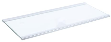 Beavorty Estante y Uso Versátil Alta Capacidad de Carga de Vidrio Templado para Refrigerador Adecuado para Gabinete de Cocina y Estantería