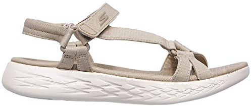 Skechers On-the-go 600 – Brilliancy sportsandal för kvinnor, Naturligt, 36 EU