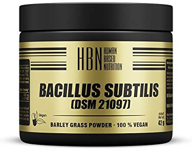 HBN - Bacillus Subtilis (DSM 21097) - 60 Kapseln I 30 Portionen I hochwertige Bacillus-Kulturen mit 1 Mrd. KBE pro Kapsel I vegan