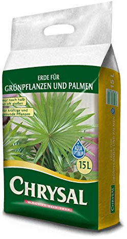Chrysal Terriccio per piante verdi e palme, 15 litri