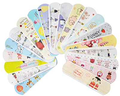 100pcs Wasserabweisende atmungsaktive niedliche Cartoon-Bandagen