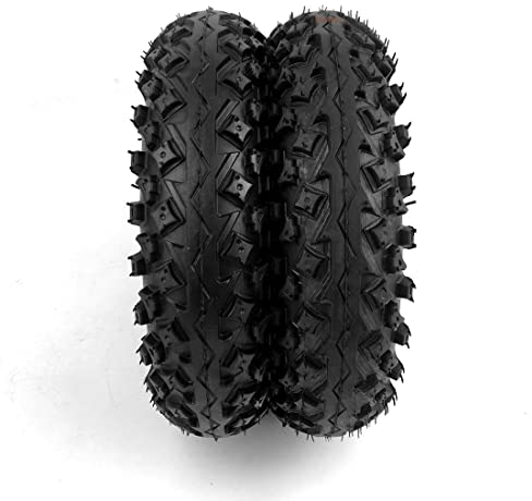 L-faster 20,3 cm Doppelräder 200 x 50 pneumatische All-Terrain-Reifen für Erwachsene Mountain-Skateboard-Rad in Silber