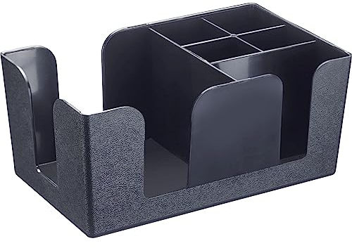 Westmark Organizador de bar – práctica unidad de almacenamiento de bar, ideal para servilletas, pajitas y decoración de cócteles – 6 compartimentos, ABS
