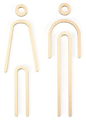 dcIustfHE Signe Des Toilettes, Aviation Alumiensemble de Panneaux D'Articles Pour Hommes Et Femmes, Panneaux de Porte de Salle Den Modernes, Signalisation Wc Pour L'Hôtel, Magasin, Parking, Centre Com