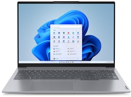 Lenovo Thinkbook 16 Gen 6 - Ordenador Portátil 16 WQXGA | Intel Core i5-1335U | 8GB RAM | 256GB SSD | Intel UHD Graphics | Windows 11 Pro | 1 AÑO ONSITE + ADP | Gris | Teclado QWERTY Español