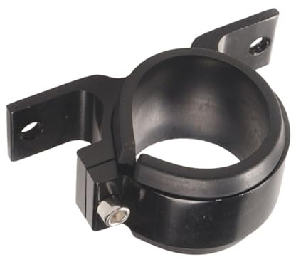 iplusmile Auto 58mm Klemmhalterung Universal Fit Autopumpenhalter Schwarz Robuste Konstruktion Aus Aluminiumlegierung