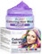 Cera Colorata per Capelli Temporanea, Hair Colour Cera per Uomini e Donne Styling Lavabile Hair Color Wax per Feste Cosplay Halloween e Modellazione 120g (Viola, 120g)