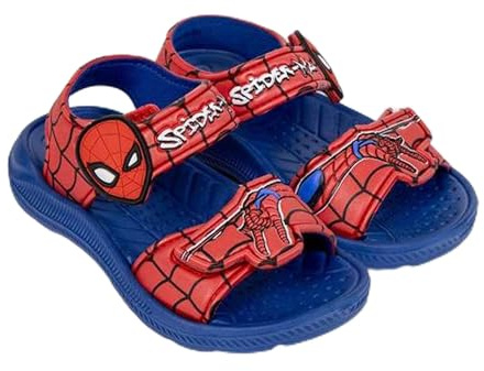 Sandalias Niños Spiderman Diseño Divertido y Colores Vibrantes – Sandalias Spiderman Cómodo y Antideslizante Playa, Piscina y Uso Diario
