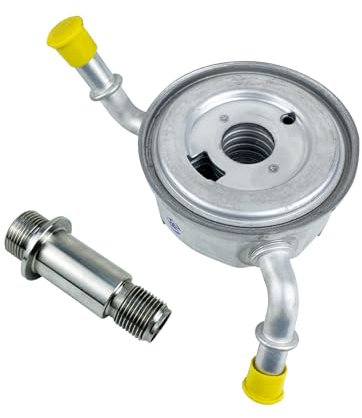 SIPIDEAUT Engine Oil Cooler Heater Compatible with 2019-2024 Ram 1500,Replace 68271639AD 68271639AB 68271639AC