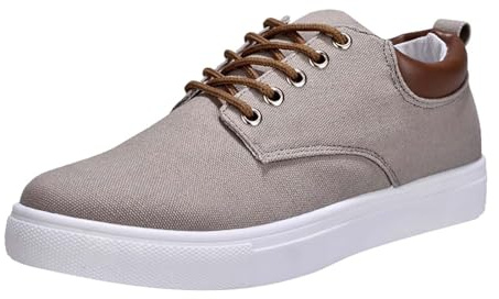Generisch 2026 Chaussures de randonnée basses en toile pour homme Chaussures à lacets Mode Chaussures de loisirs Chaussures d'été 27