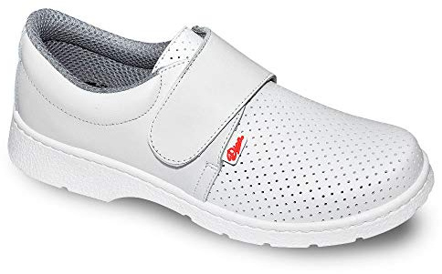 DIAN 1805-LM Blanco Talla 41, Zapato de Trabajo Unisex Certificado CE EN ISO 20347 Marca